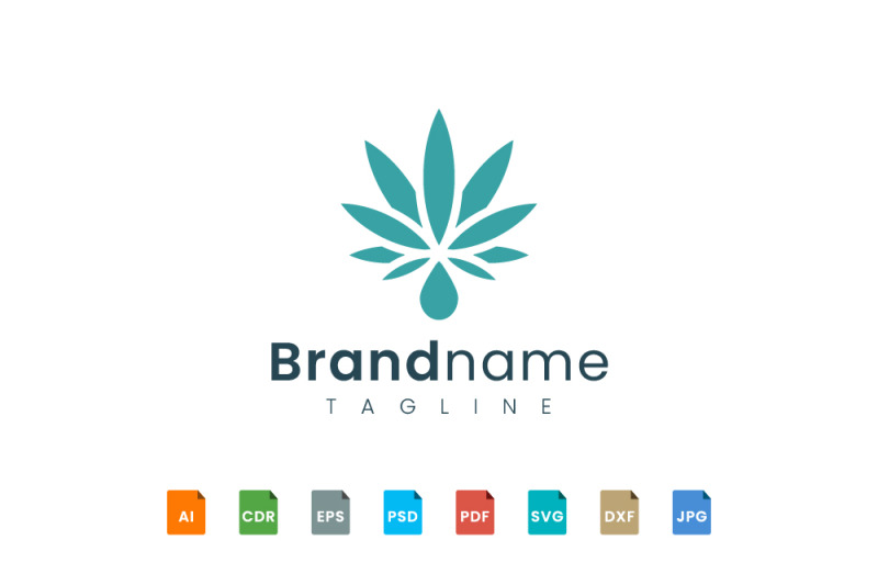 abstract-marijuana-logo-template