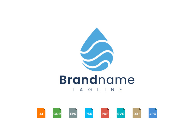 abstract-water-drop-logo-template