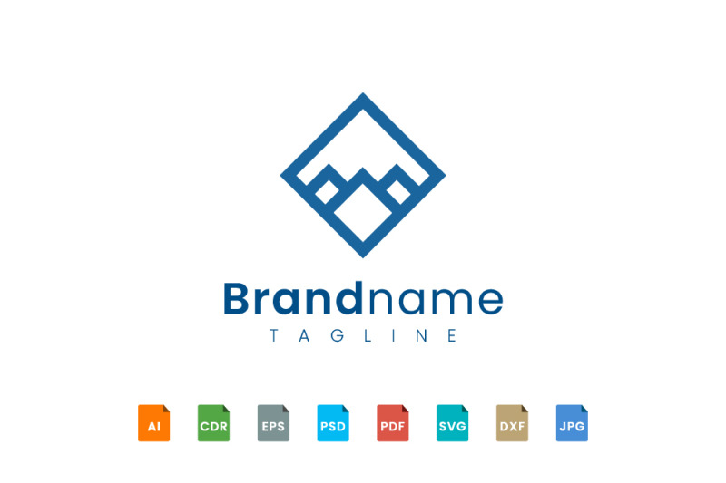 bold-mountain-logo-template