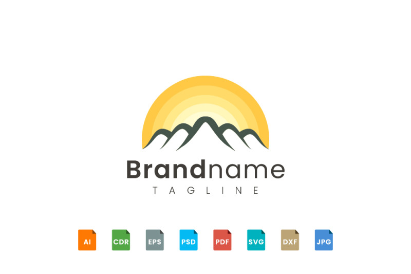 mountain-logo-template-with-sun