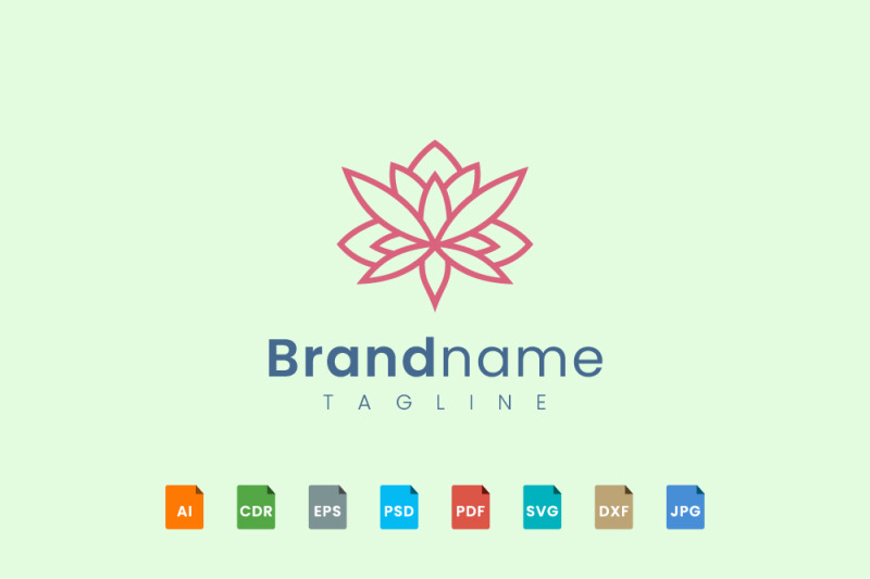 flower-logo-template