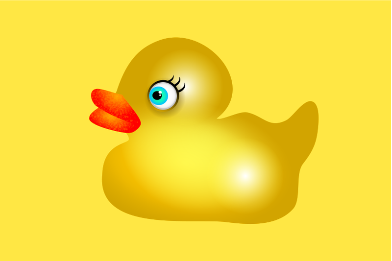 cute-colorful-rubber-duckling-clipart
