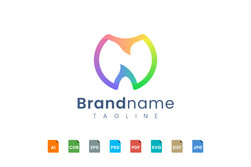 colorful-dental-clinic-logo-template