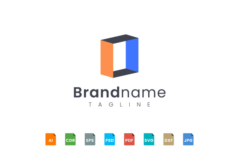 simple-square-logo-template