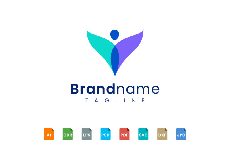 human-care-logo-template