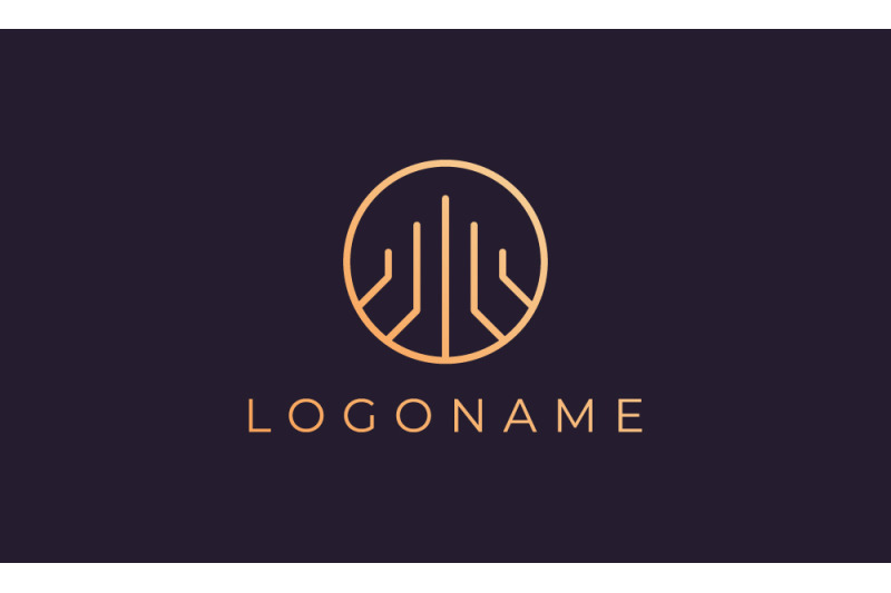 luxurious-property-logo-template