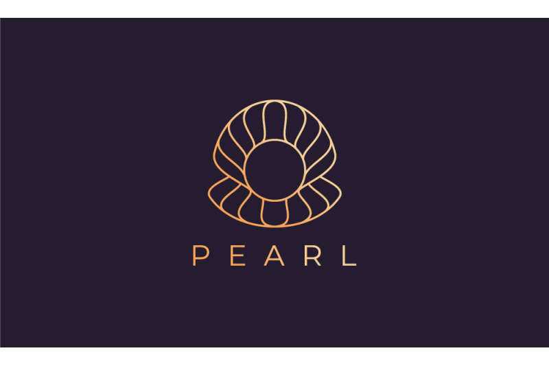 luxurious-pearl-shell-logo-template