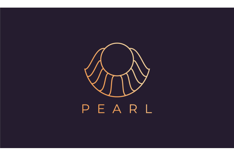 luxurious-pearl-shell-logo-template