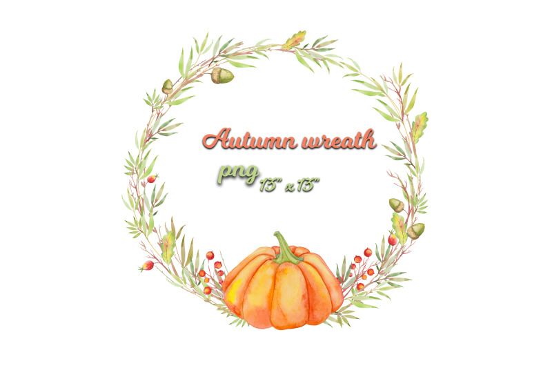 autumn-wreath-with-pumpkins
