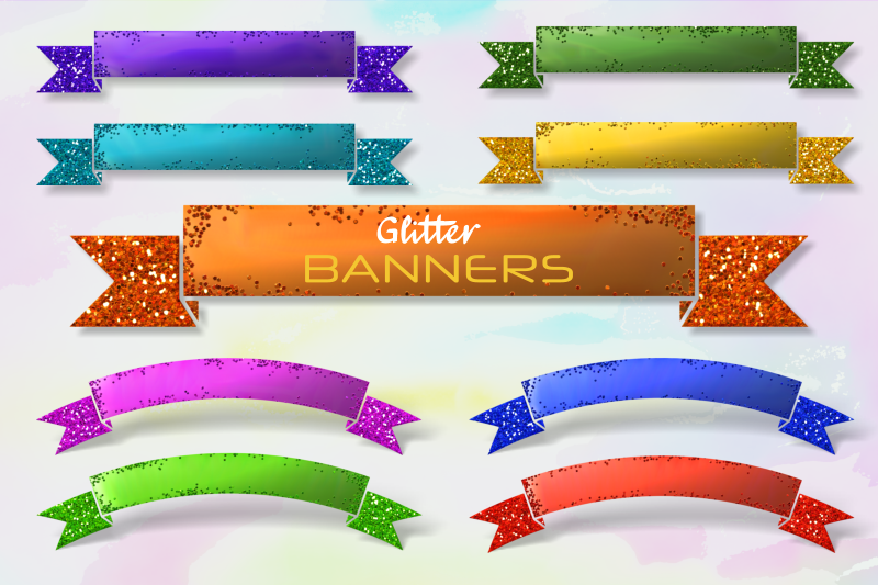 glitter-glam-luxury-shiny-banner-borders