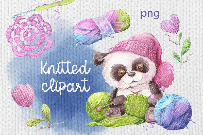 lipart-knitted-elements