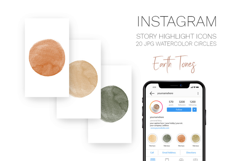 story-covers-for-instagram-earth-tones-highlight-icons