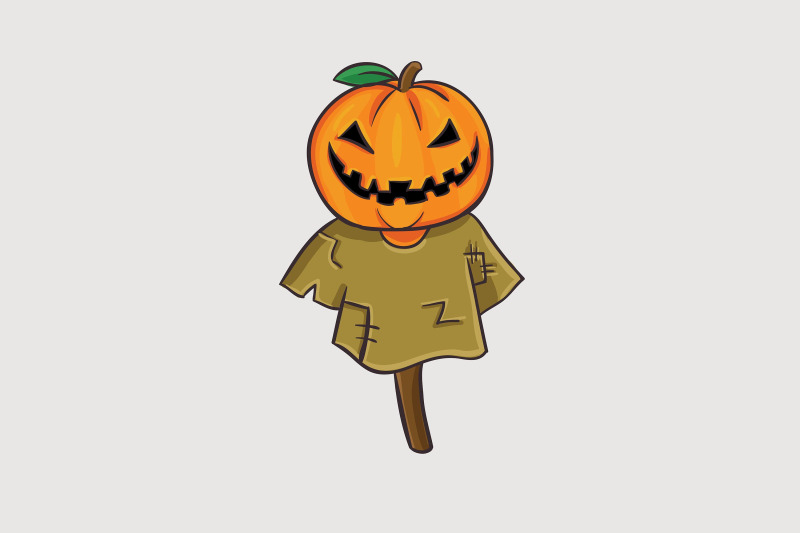 halloween-with-pumpkin-scarecrow