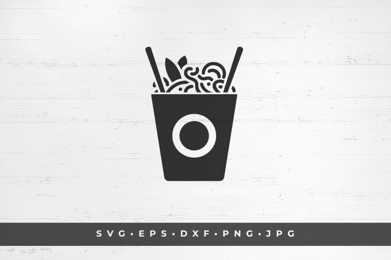 wok-noodles-icon-isolated-on-white-background-vector-illustration-svg