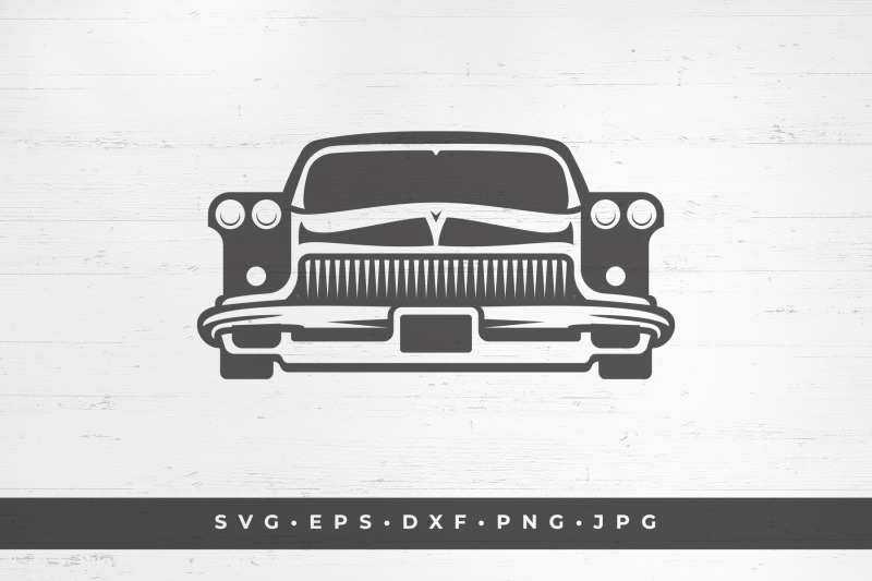 retro-car-icon-isolated-on-white-background-vector-illustration-svg