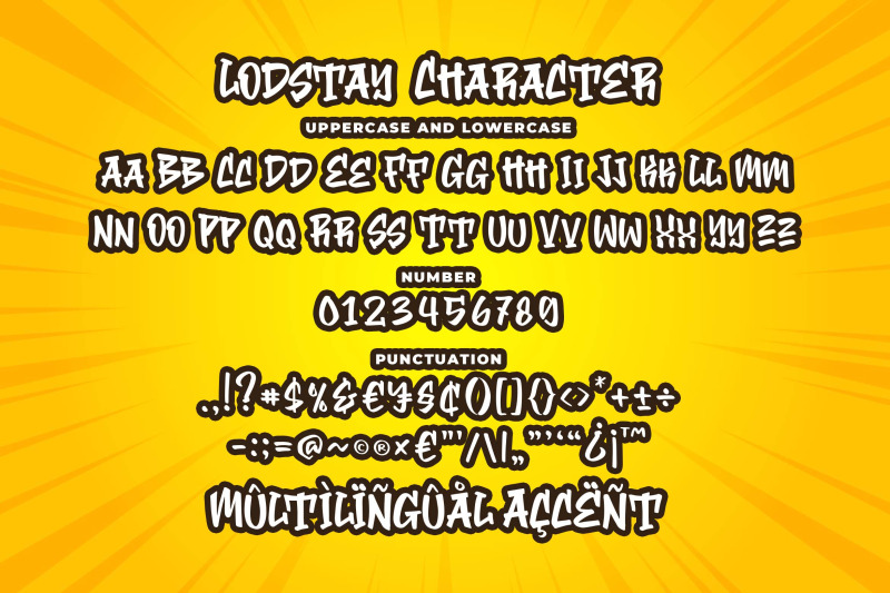 lodstay-graffity-font