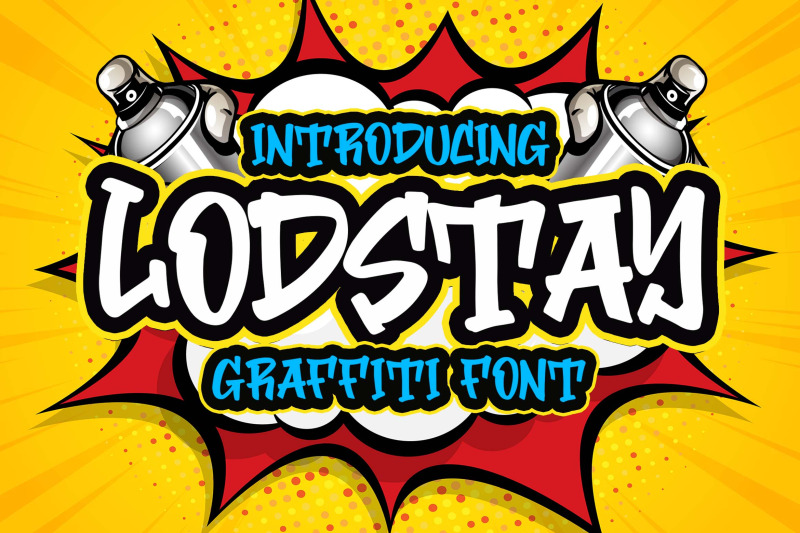 lodstay-graffity-font