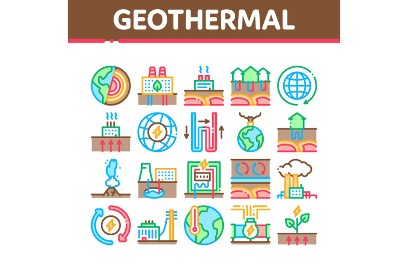 geothermal-energy-collection-icons-set-vector-illustrations