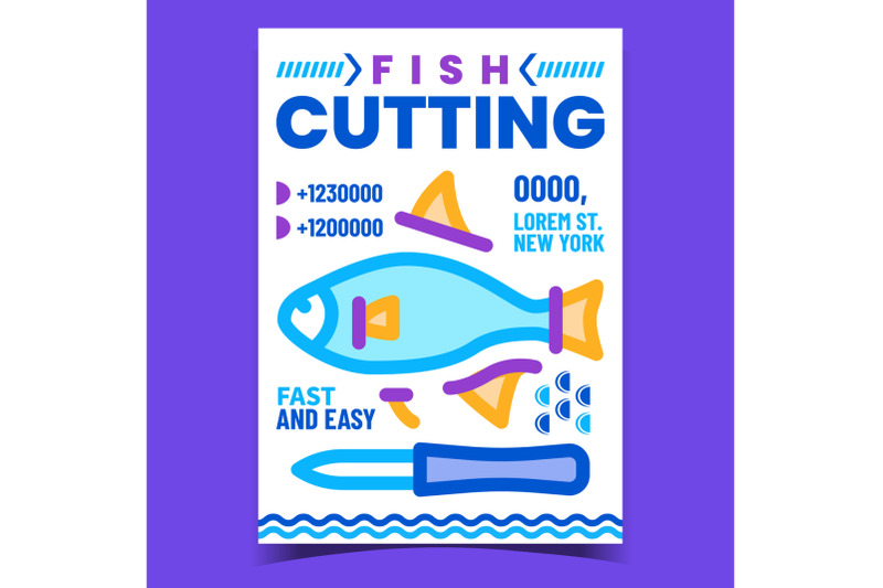 fish-cutting-creative-advertising-poster-vector