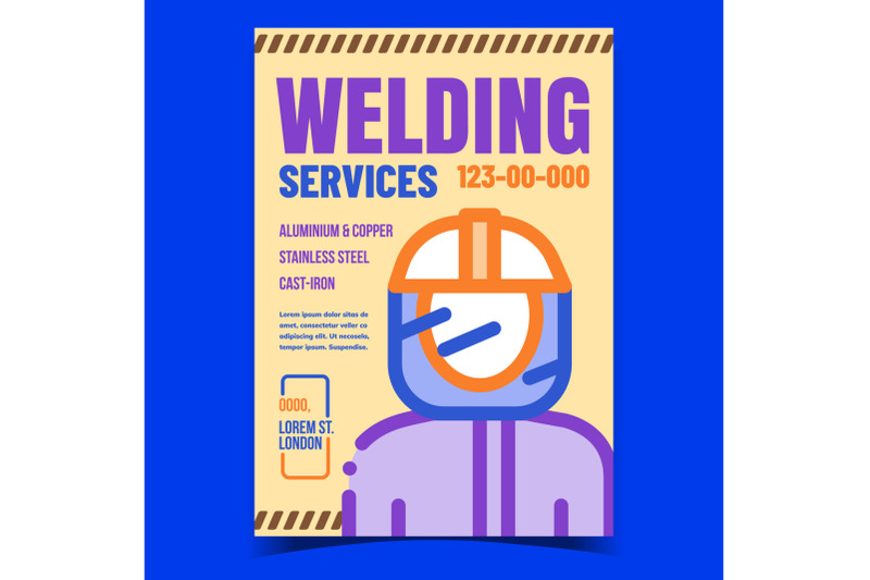 welding-services-creative-advertise-poster-vector