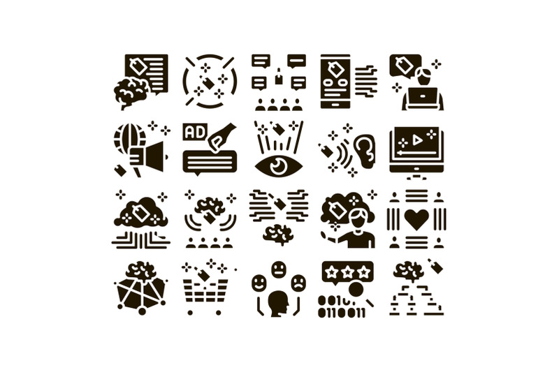 neuromarketing-business-strategy-icons-set-vector