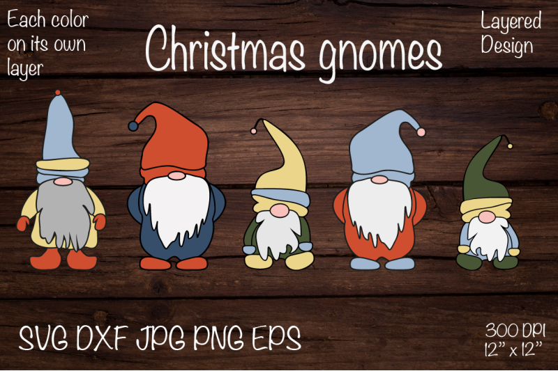 gnome-clipart-christmas-gnome-svg-gnome-sublimation-layered-design