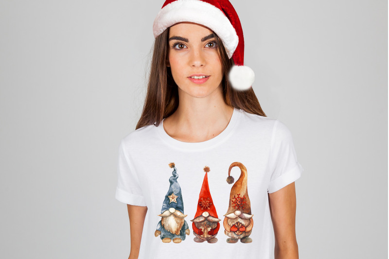 christmas-gnomes-watercolor-clipart