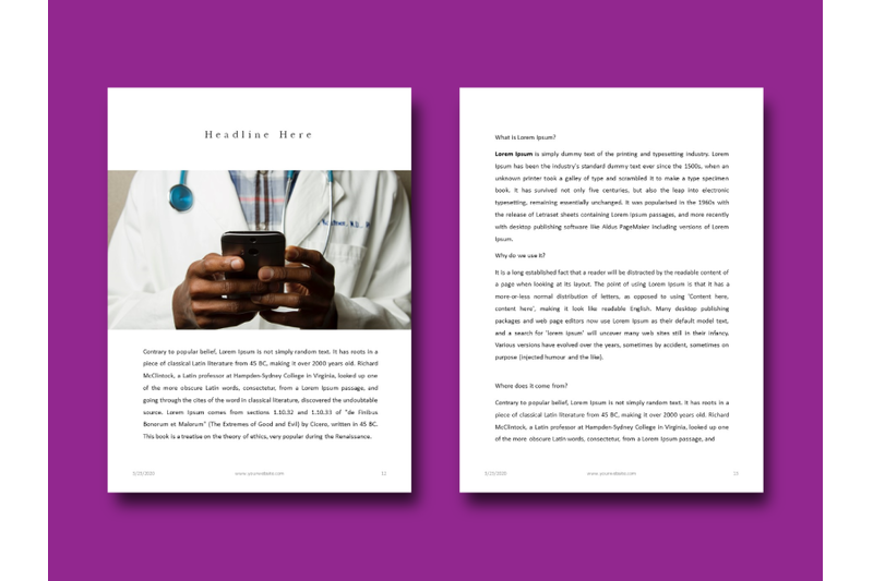 medical-tips-ebook-keynote-template