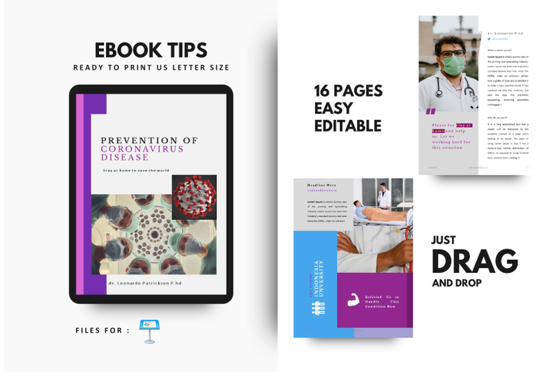 medical-tips-ebook-keynote-template