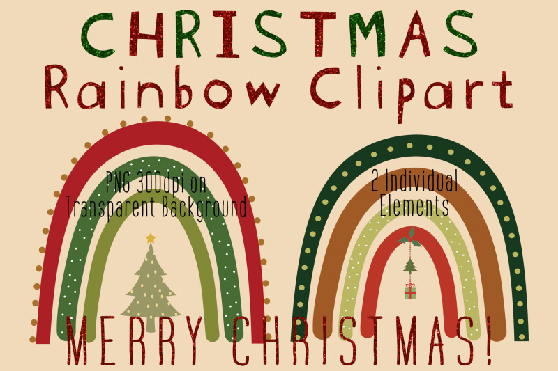 christmas-clipart-christmas-rainbow-boho-baby-christmas-png