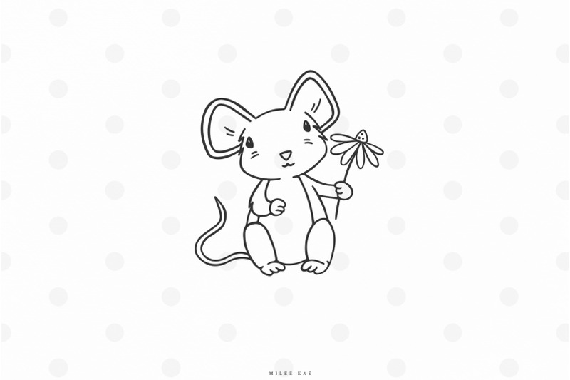 cute-mouse-with-flower-svg-cut-file