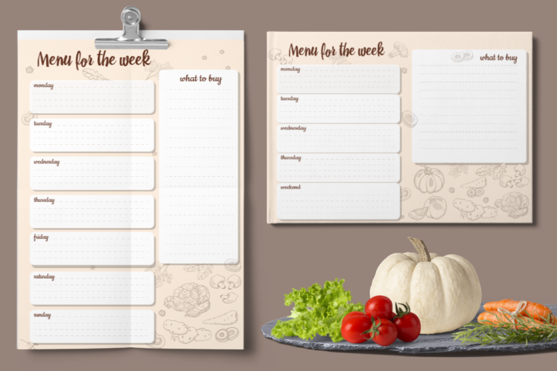 menu-planning-sheets-for-every-day-of-the-week