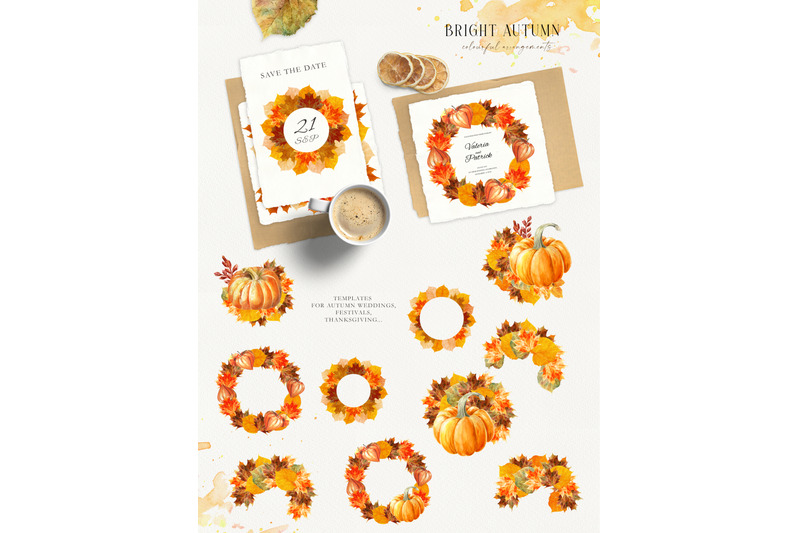 autumn-watercolor-leaves-clipart-pumpkin-clipart-fall-watercolor