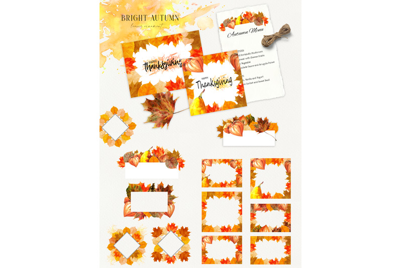 autumn-watercolor-leaves-clipart-pumpkin-clipart-fall-watercolor