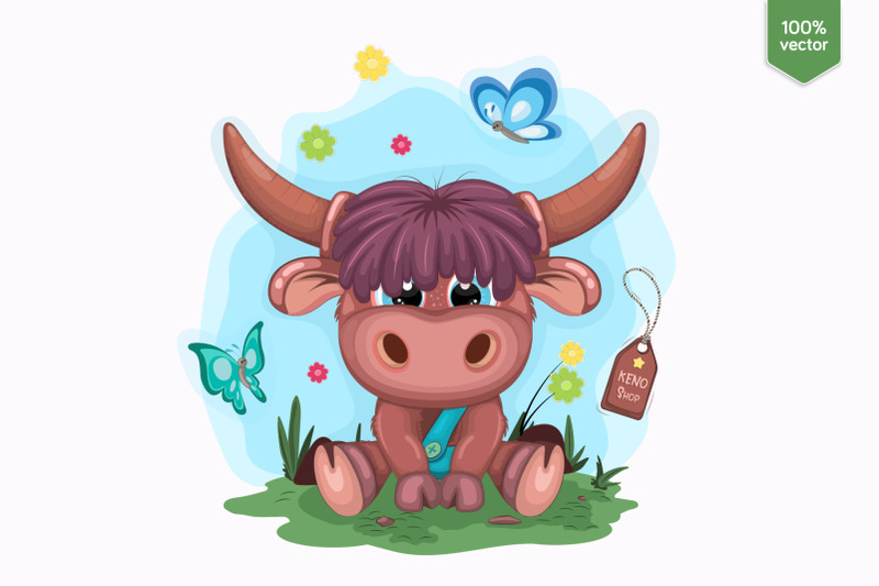 cute-cartoon-bull