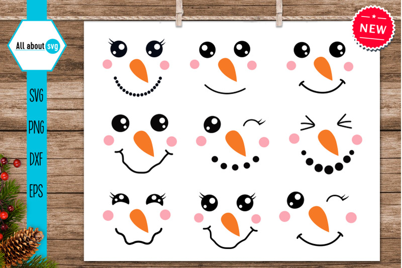 snowman-faces-bundle