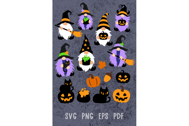 Download Halloween svg bundle Halloween gnomes svg Witch svg Fall ...