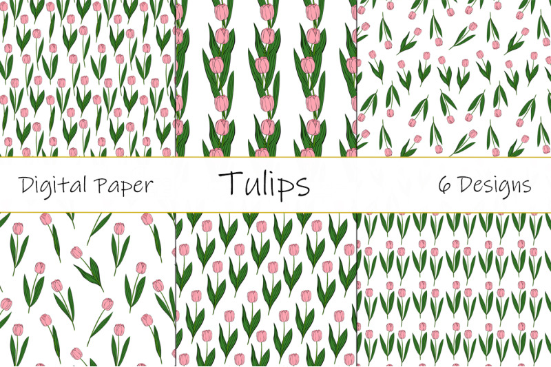 tulips-pattern-vector-tulips-flower-pattern-vector