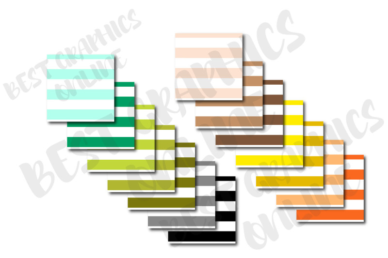 100-horizontal-stripes-digital-paper-set