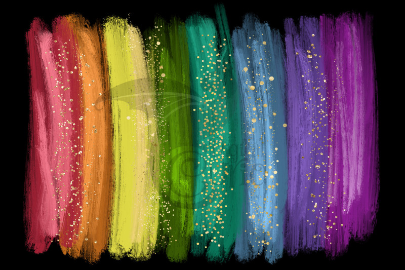 rainbow-brush-strokes-clipart