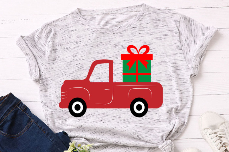 christmas-svg-gift-box-and-red-truck-svg