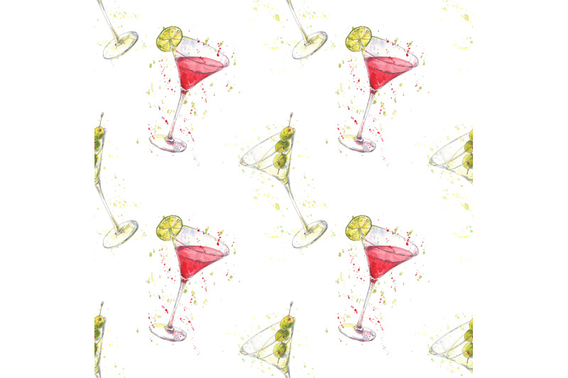 bright-watercolor-seamless-pattern-with-cocktails-and-splashes