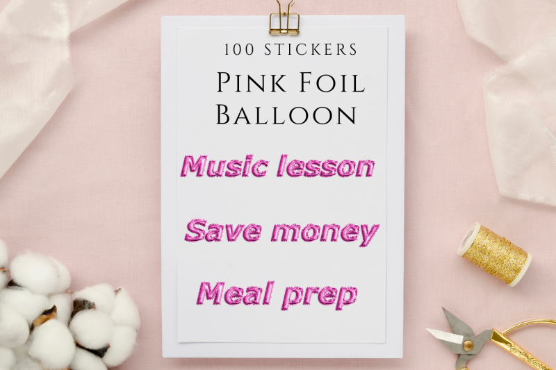 cute-pink-balloon-stickers-for-planner-script-words-planner