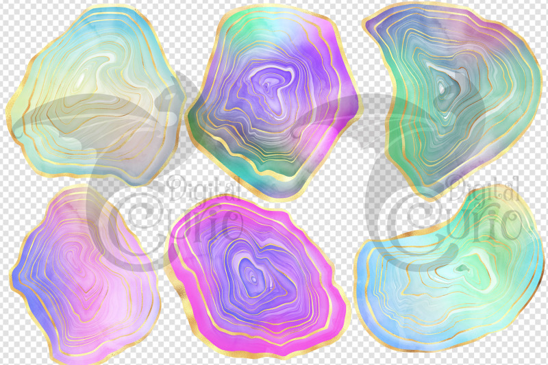 watercolor-agate-clip-art