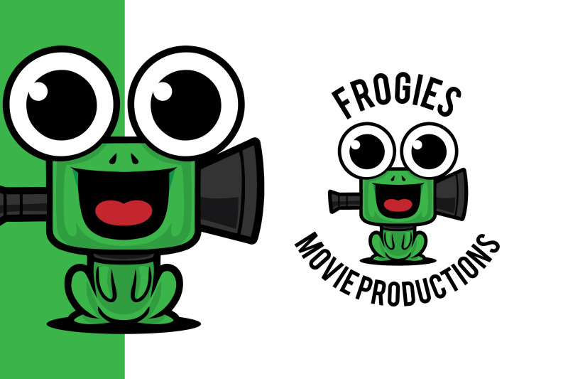 frog-play-movie-studio-logo-template