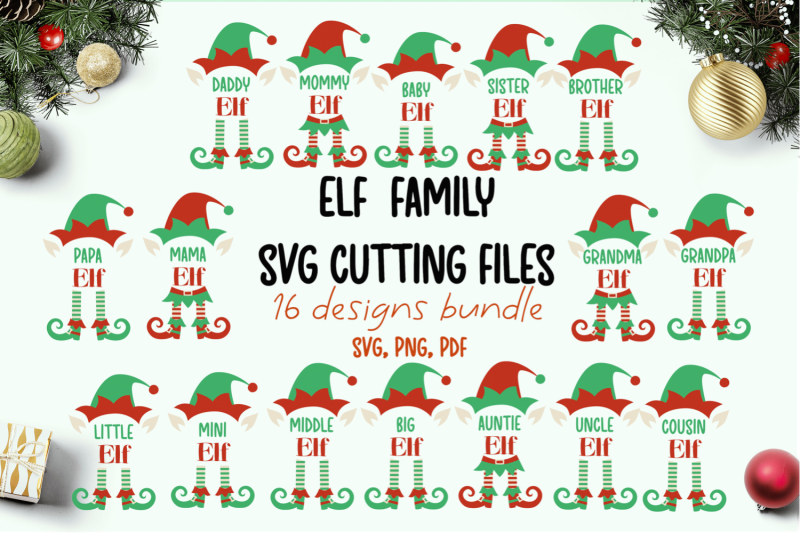 elf-family-svg-bundle