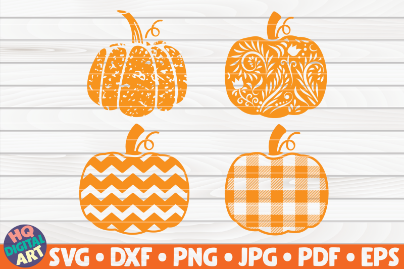 4-patterned-pumpkins-svg-bundle