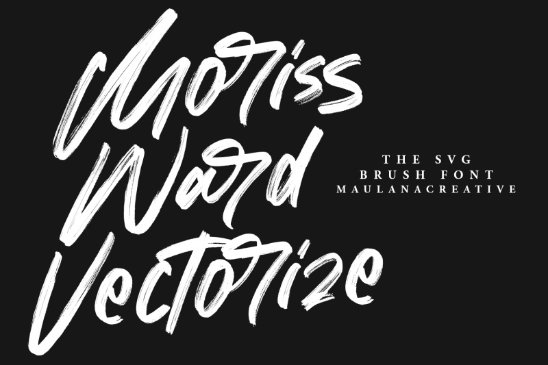 moriss-ward-svg-brush-font