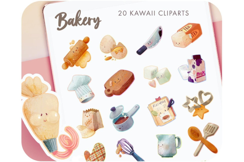 20-digital-recipe-stickers-homemade-food-cliparts-bakery-stickers