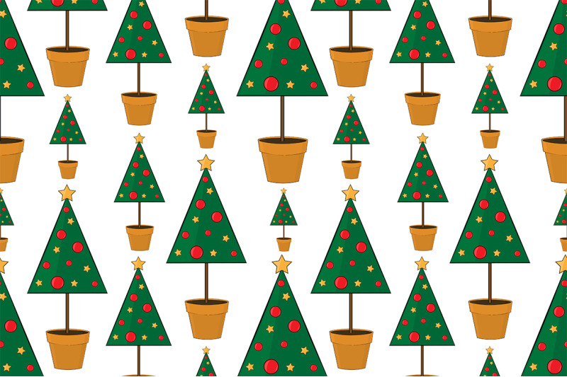 seamless-patterns-christmas-trees-vector-christmas-trees-svg